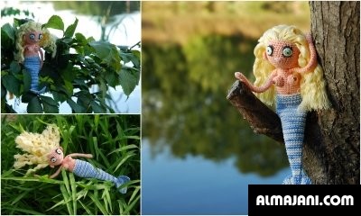 حيوانات وعرايس بنات كلها من الكروشيه 2026