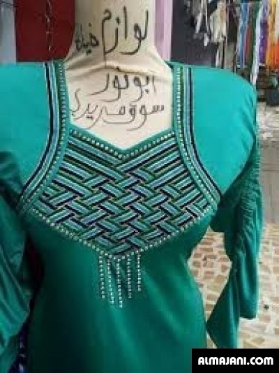 تصاميم دشاديش عراقية منزلية بخياطة يدوية 2026