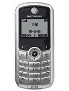 مواصفات وسعر هاتف Motorola C123